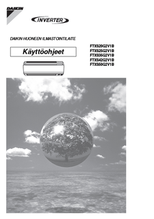 FTXS20-25-35-42-50G2V1B_4PW44490-6A__Operation manuals_Finnish download